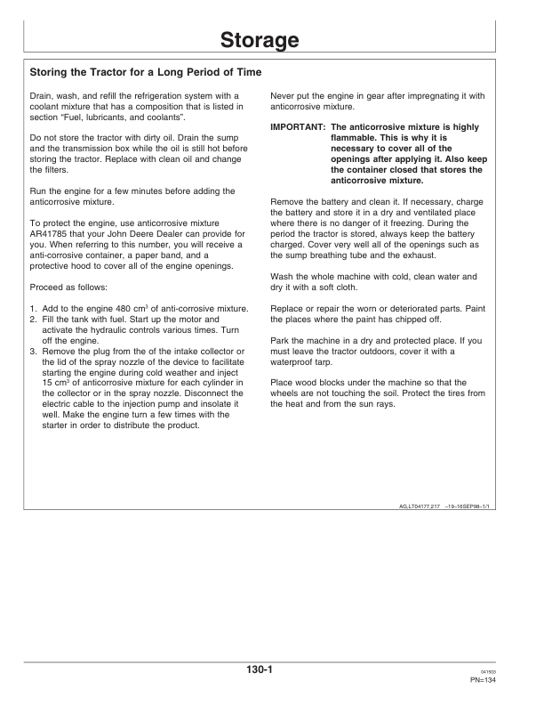 John Deere Tractor 7505 Operator’s Manual (OMCQ52035) Workshop Guide