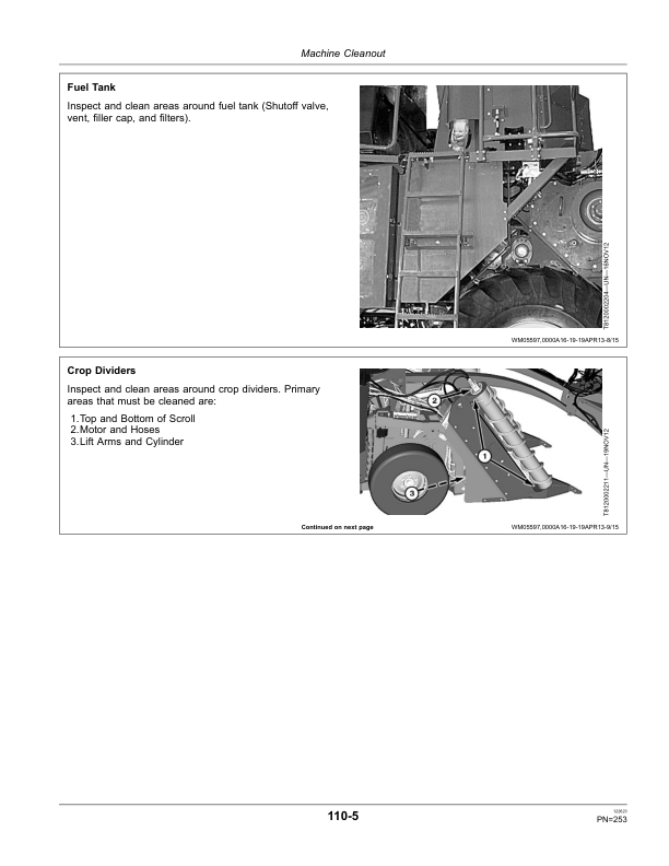 John Deere CH330 Sugar Cane Harvester China Edition Operator’s Manual (OMCXT10970) Workshop Guide