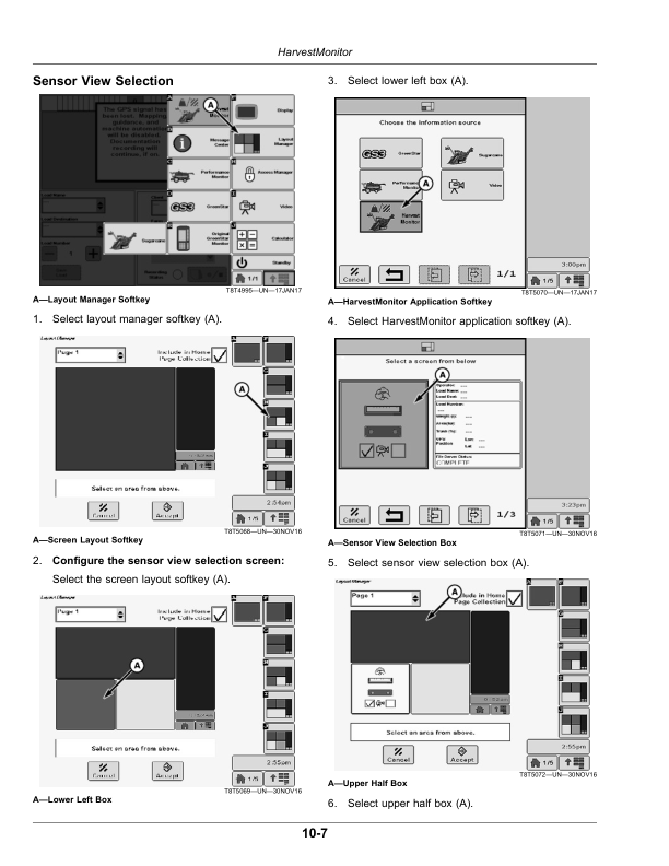 John Deere HarvestMonitor Operator’s Manual (OMCXT25967) Workshop Guide