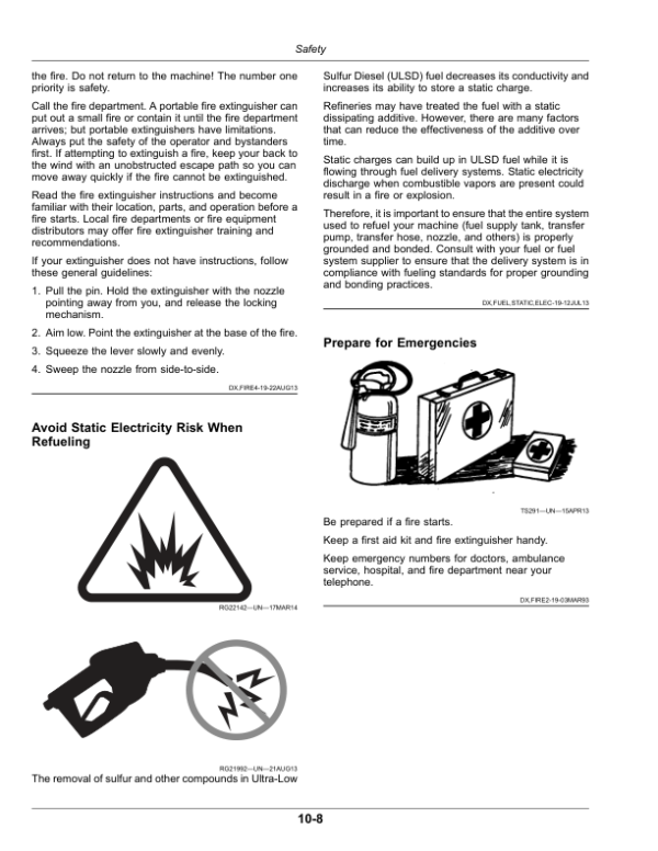 John Deere CH570 & CH670 Sugar Cane Harvesters (Manufactured by in South America/Catalao) Operator’s Manual (OMCXT27042) Workshop Guide