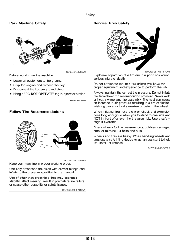 John Deere CH570, CH670 Sugar Cane Harvesters (230001-) (Export Edition) Operator’s Manual (OMCXT36019TC) Workshop Guide