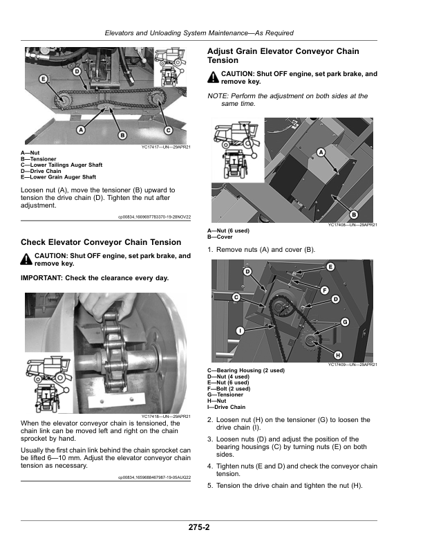 John Deere W430 Combine (Export Edition) Operator’s Manual (OMDX17781) Workshop Guide