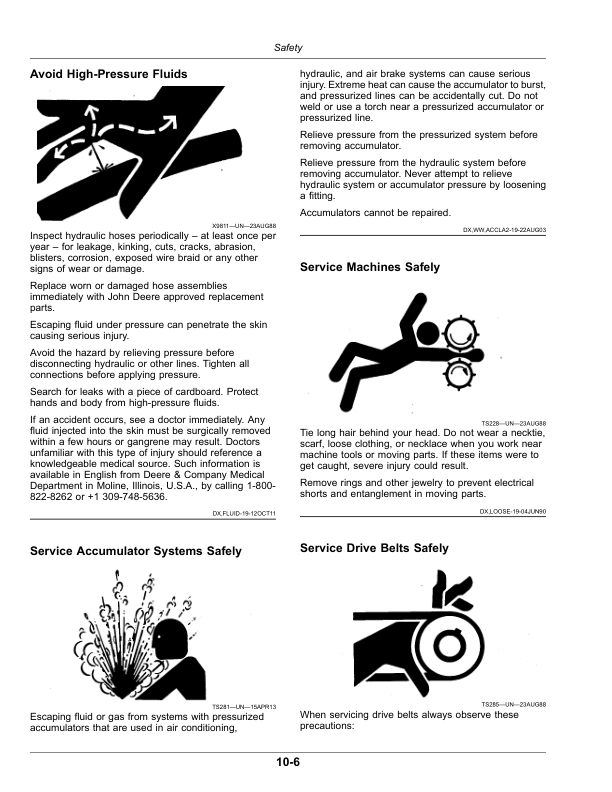 John Deere BP15 Belt Pickup (825001-) (North American) Operator’s Manual (OMDXE11820) Workshop Guide