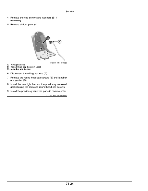John Deere RD30F, RD35F, RD40F, RD45F Flexible Drapers (825001-830000) (North American) Operator’s Manual (OMDXE11942) Workshop Guide
