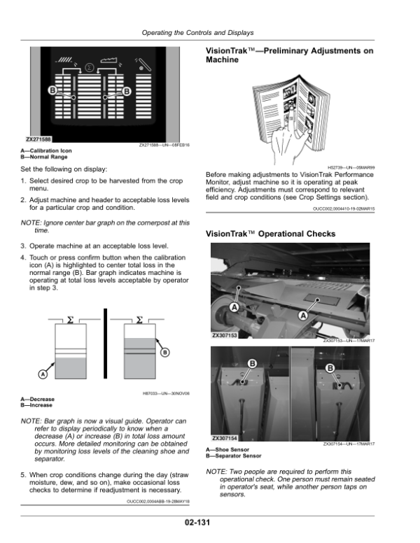 John Deere T670, HillMaster Combines (135000-) (North American) Operator’s Manual (OMDXE12331) Workshop Guide