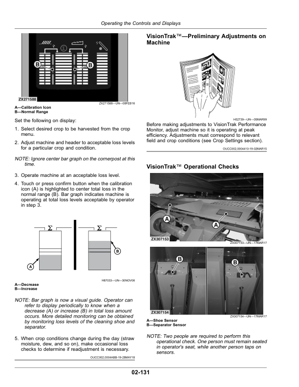 John Deere T670, HillMaster Combines (135000-) (North American) Operator’s Manual (OMDXE12331) Workshop Guide