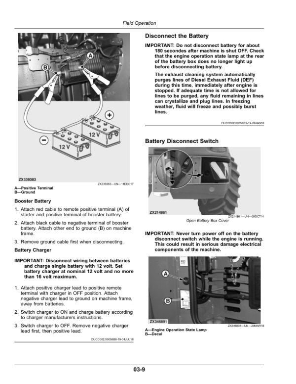 John Deere 9800, 9900 Self-PropelledForage Harvesters Operator’s Manual (OMDXE13712) Workshop Guide