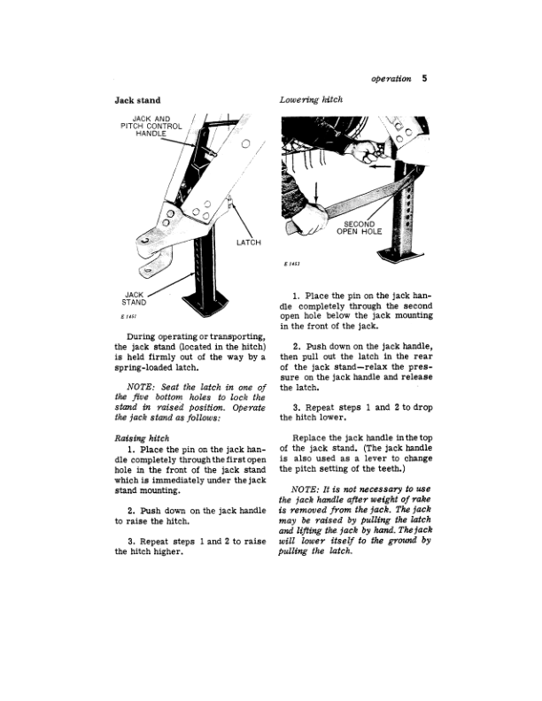 John Deere 890 Series Side-Delivery Rake Operator’s Manual (OME16343) Workshop Guide