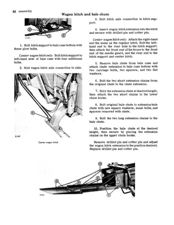 John Deere 214 Series Balers – 214T, 214WS Operator’s Manual (OME19134) Workshop Guide