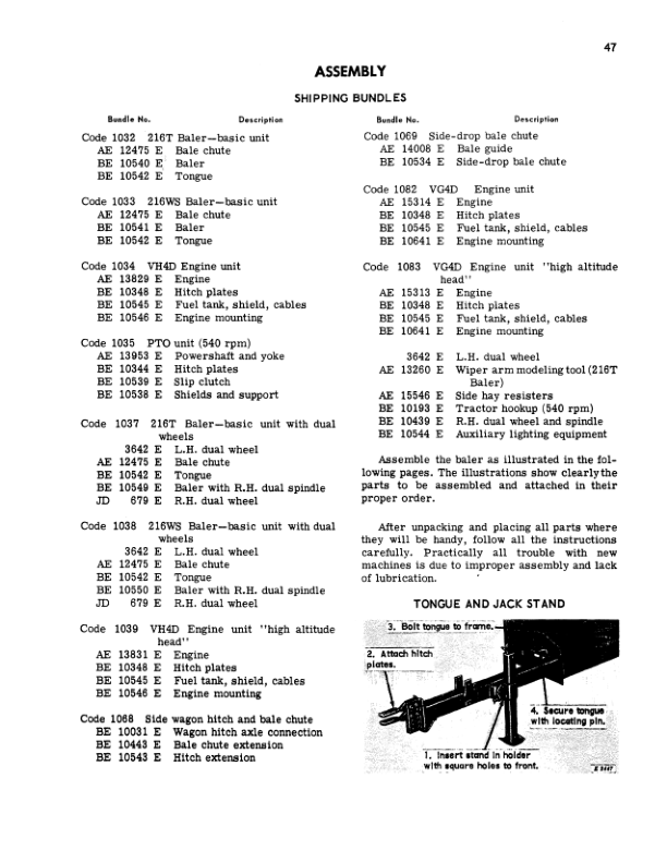 John Deere 216T & 216WS Balers Operator’s Manual (OME19342) Workshop Guide
