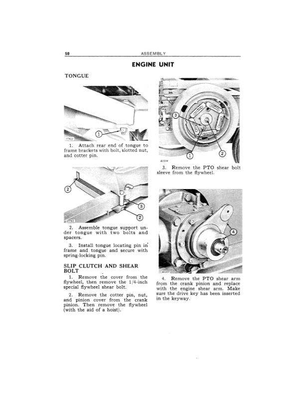 John Deere Model 214W Automatic Pickup Baler Operator’s Manual (OME26958) Workshop Guide