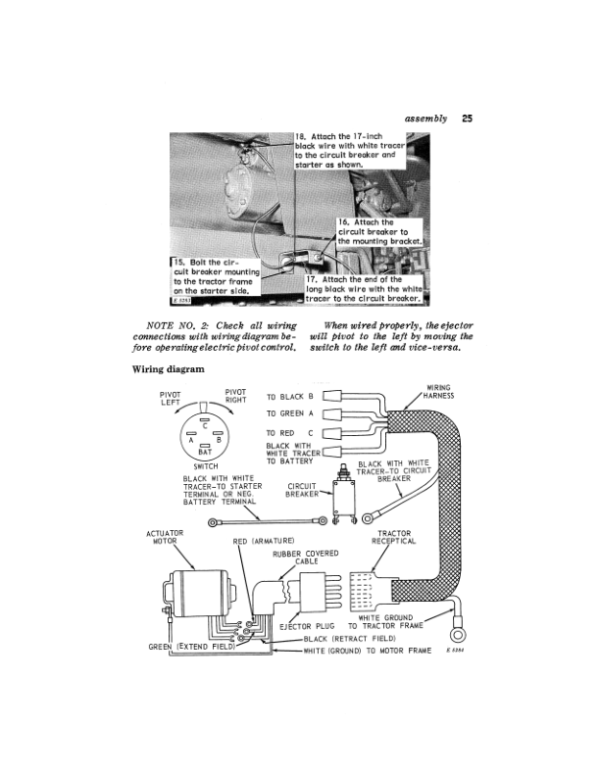 John Deere No. 2 Bale Ejector (for 14T, 24, 24T, 214, 214T, 214WS & 224 Balers) Operator’s Manual (OME34940) Workshop Guide