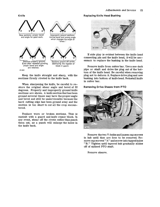 John Deere 50 Side-Mounted Mower (003001-) Operator’s Manual (OME41162) Workshop Guide