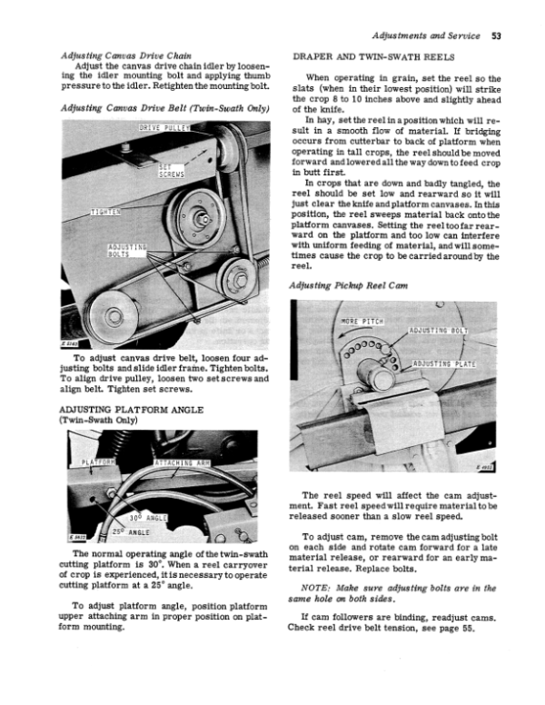 John Deere 880 Hydrostatic-Drive Windrower (-050604) Operator’s Manual (OME43500) Workshop Guide