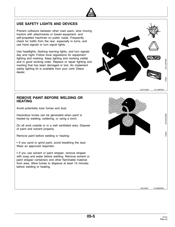 John Deere 16A Rotary Chopper Operator’s Manual (OME63129) Workshop Guide