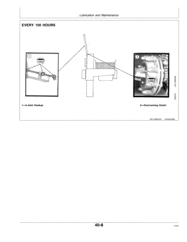 John Deere 348 Square Balers Operator’s Manual (OME87175) Workshop Guide
