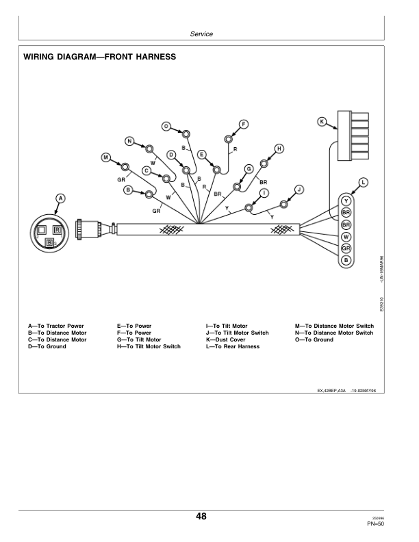 John Deere 42 Bale Ejector Operator’s Manual (OME91600) Workshop Guide