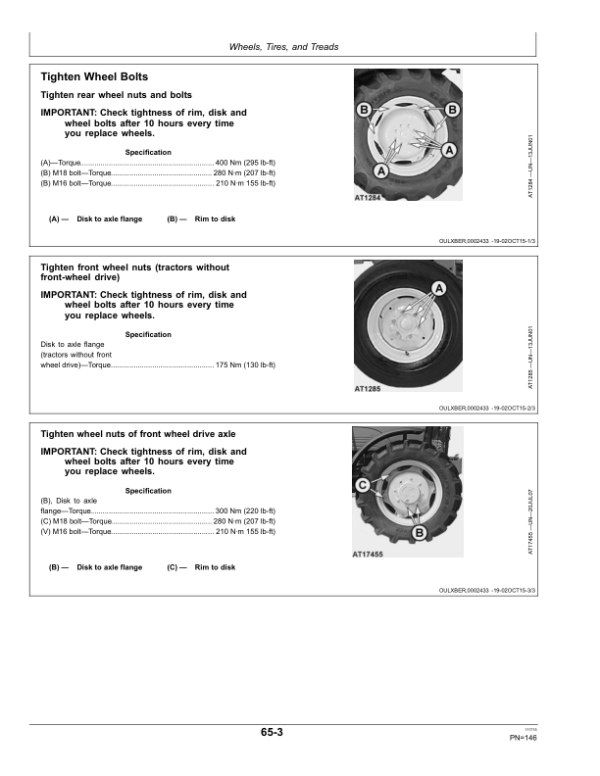John Deere 5075GL, 5085GL, 5075GF, 5085GF, 5100GF, 5075GN, 5085GN, 5100GN, 5075GV, 5085GV Tractors European Edition Operator’s Manual (OMER441477) Workshop Guide