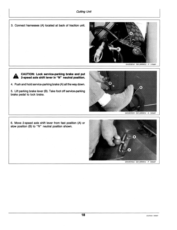 John Deere 86-Inch Reel Mounted Mower Operator’s Manual (OMET13346) Workshop Guide