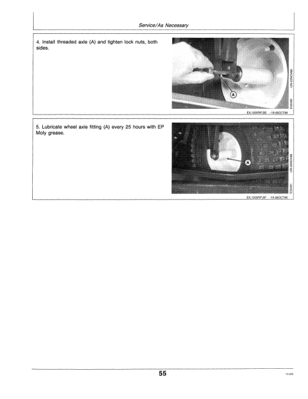 John Deere 1200 Bunker Rake Operator’s Manual (OMET15439) Workshop Guide