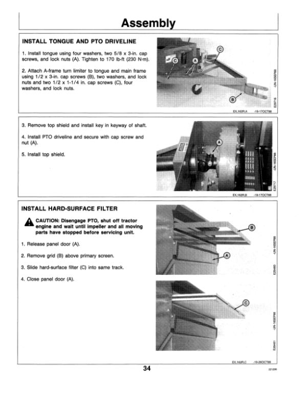 John Deere 162 Lawn Sweeper Operator’s Manual (OMET15707) Workshop Guide