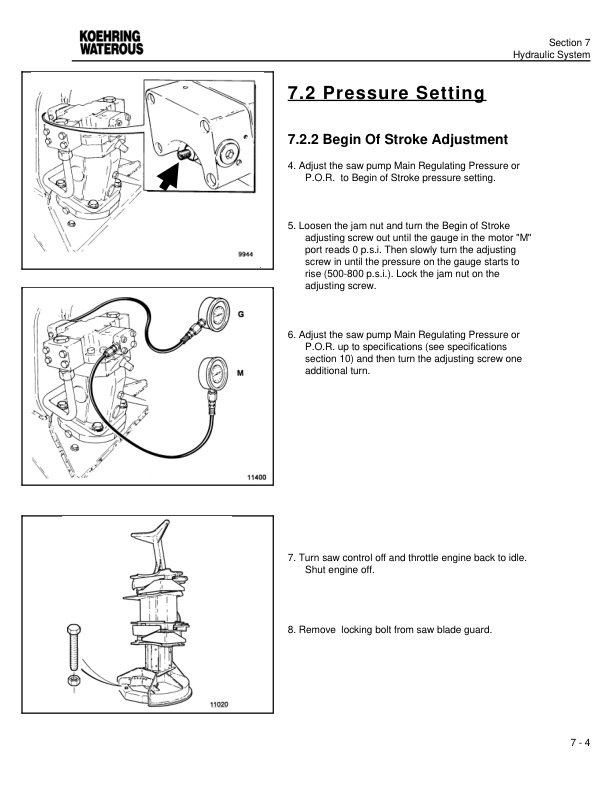 John Deere 22 INCH Felling Heads Operator’s Manuals (OMF276738) Workshop Guide
