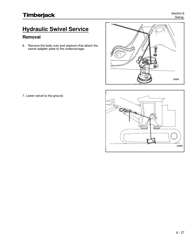 John Deere 608 Tracked Feller Bunchers Operator’s Manuals (OMF278380) Workshop Guide