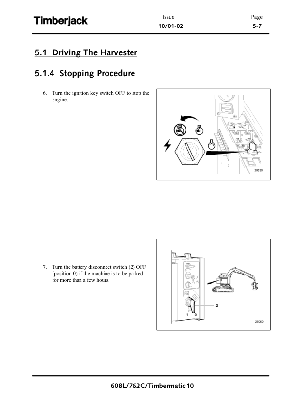 John Deere 608L Tracked Harvesters Operator’s Manuals (OMF381273) Workshop Guide