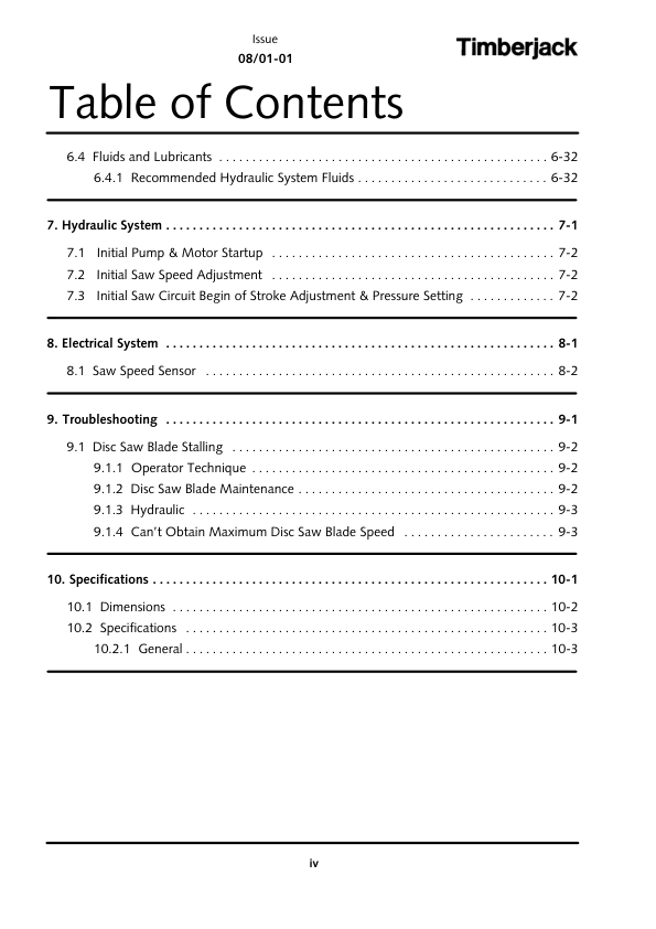 John Deere FG22 Felling Heads Operator’s Manuals (OMF382268) Workshop Guide