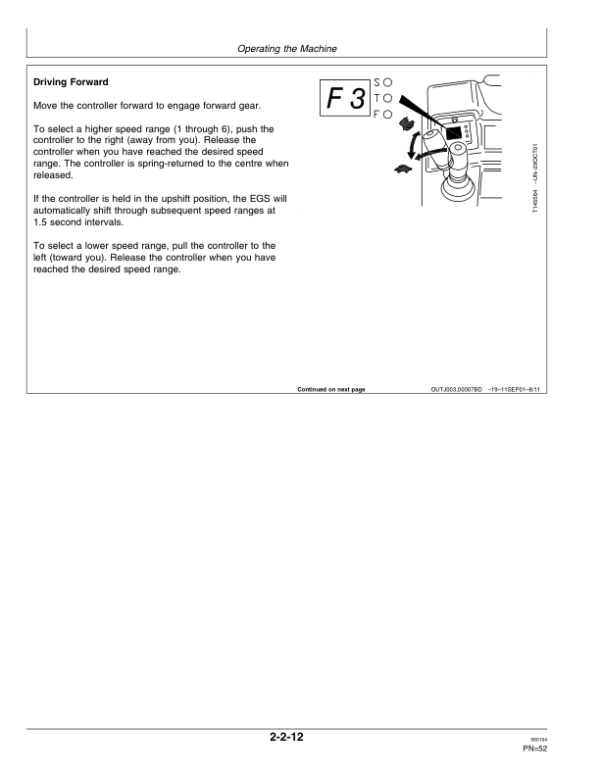 John Deere 848G, 660D Skidders Operator’s Manuals (OMF386464) Workshop Guide