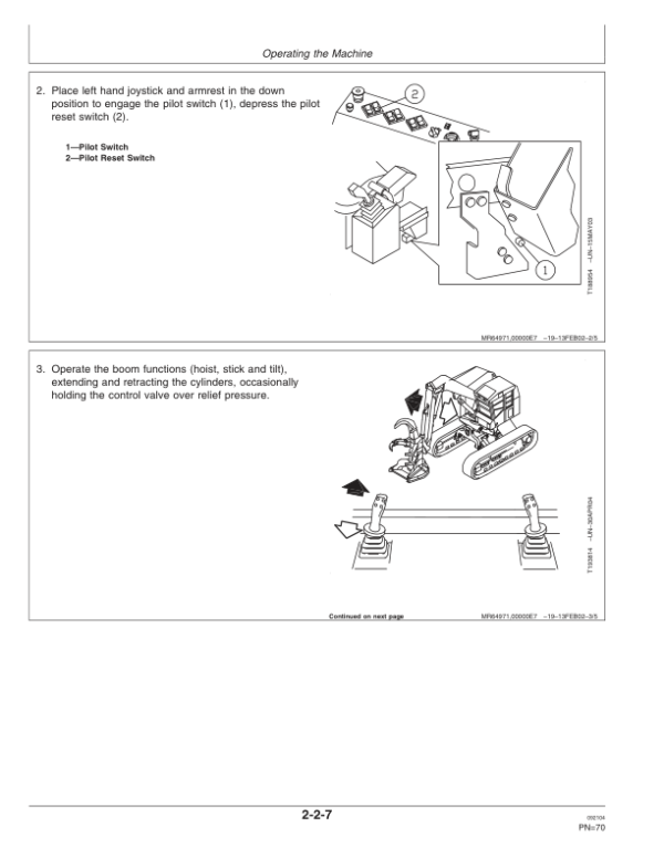 John Deere 759G Tracked Feller Bunchers Operator’s Manuals (OMF388818) Workshop Guide