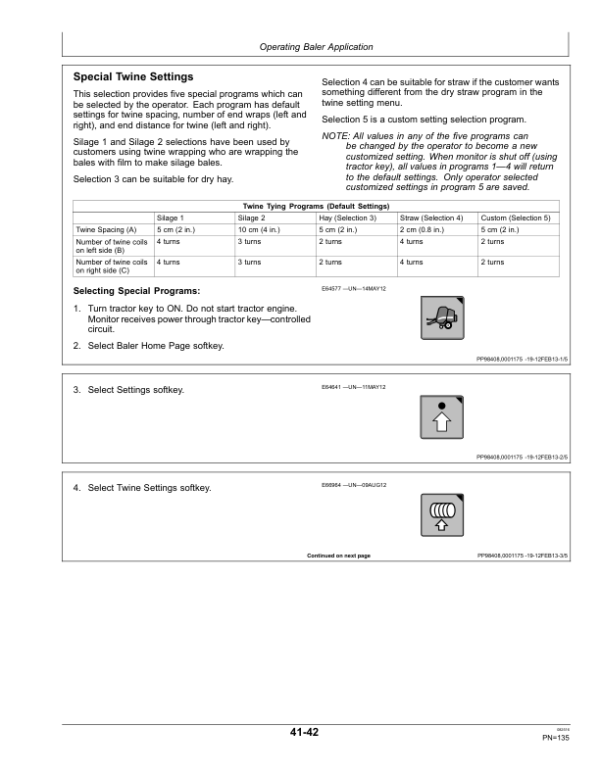 John Deere 469 & 569 Premium Round Balers (North American) Operator’s Manual (OMFH324582) Workshop Guide