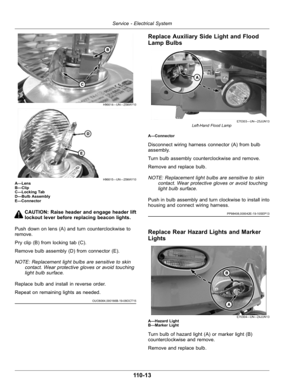 John Deere W235 Rotary Self-Propelled Windrower Operator’s Manual (OMFH342866) Workshop Guide