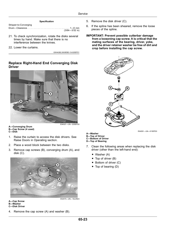 John Deere R400 Platform (North American) (000000-489999) Operator’s Manual (OMFH343329) Workshop Guide