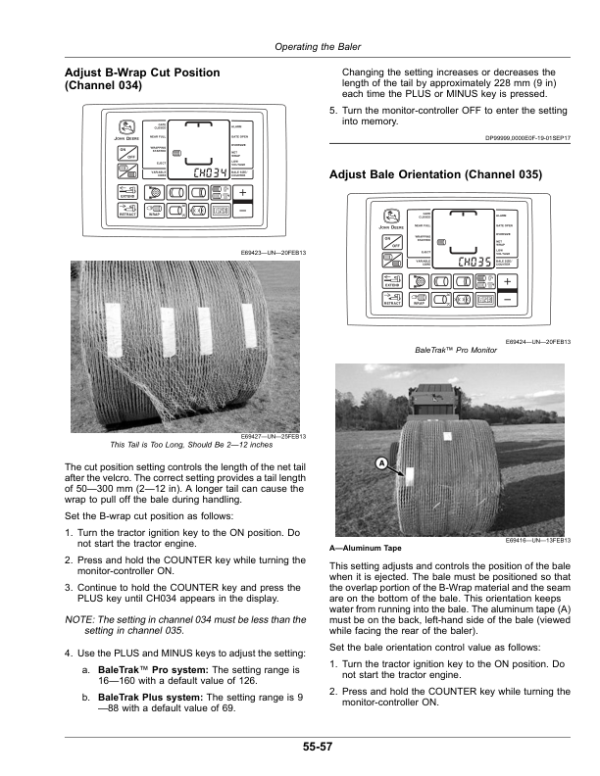 John Deere 460M, 560M Round BalersM (460000-) (North American) Operator’s Manual (OMFH343750) Workshop Guide