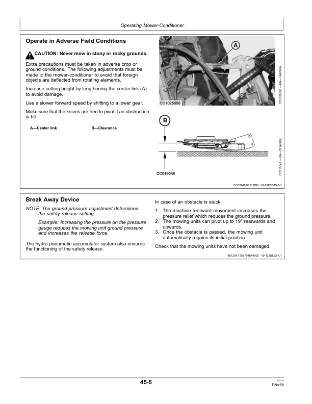 John Deere R930R Mower-Conditioner (European Edition) Operator’s Manual (OMFH348649) Workshop Guide