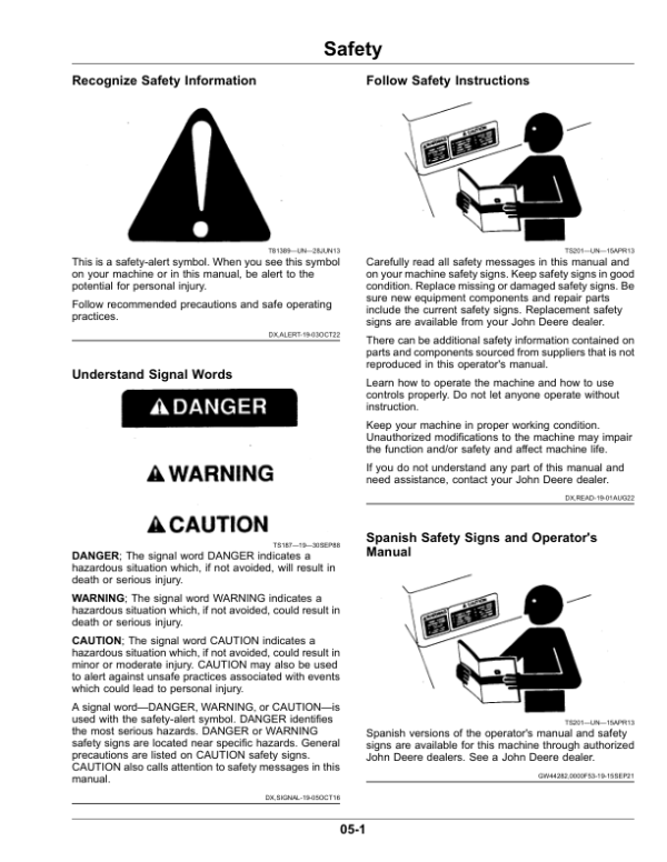 John Deere R400 Platform (490000-) (North American) Operator’s Manual (OMFH348856) Workshop Guide
