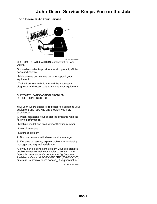 John Deere R500 Rotary Platform (North American) Operator’s Manual (OMFH355671) Workshop Guide