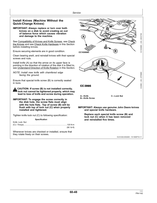 John Deere 324A, 328A, 331 Mower-Conditioner Operator’s Manual (OMFH355925) Workshop Guide