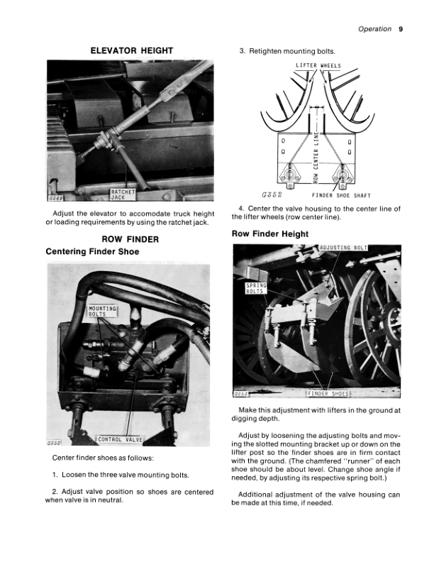 John Deere 431 Beet Lifter-Loader Operator’s Manual (OMGA10005) Workshop Guide
