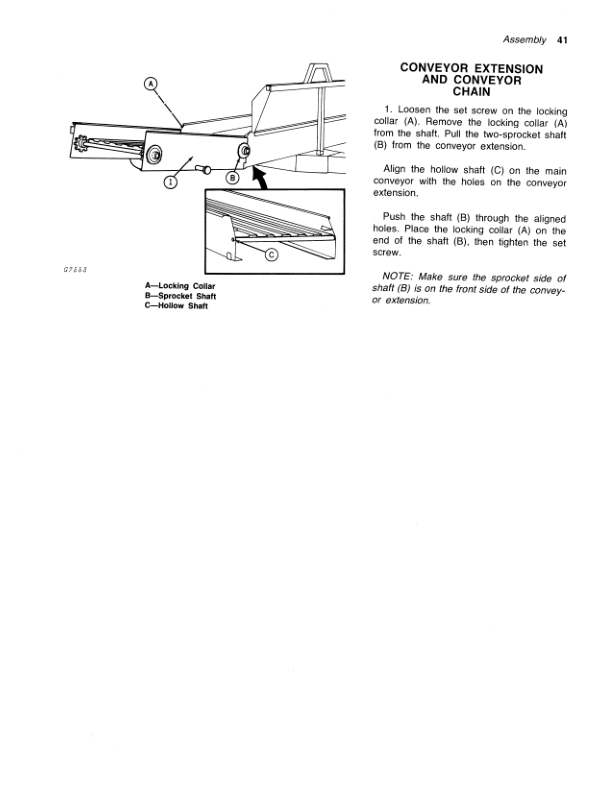 John Deere 230 Shredder-Feeder Operator’s Manual (OMGA10450) Workshop Guide