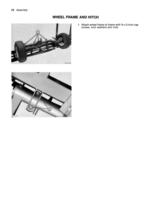 John Deere 400, 600 Finishing Harrows Operator’s Manual (OMGA11327) Workshop Guide