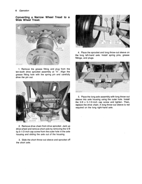 John Deere 602 Spin Spreader Operator’s Manual (OMGA11392) Workshop Guide