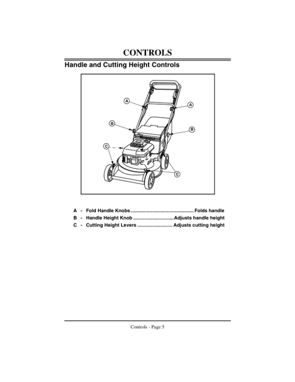 John Deere JX75(010001-), JE75(010001-), 21-Inch Walk-Behind Rotary Mowers Operator’s Manual (OMGC00132) Workshop Guide