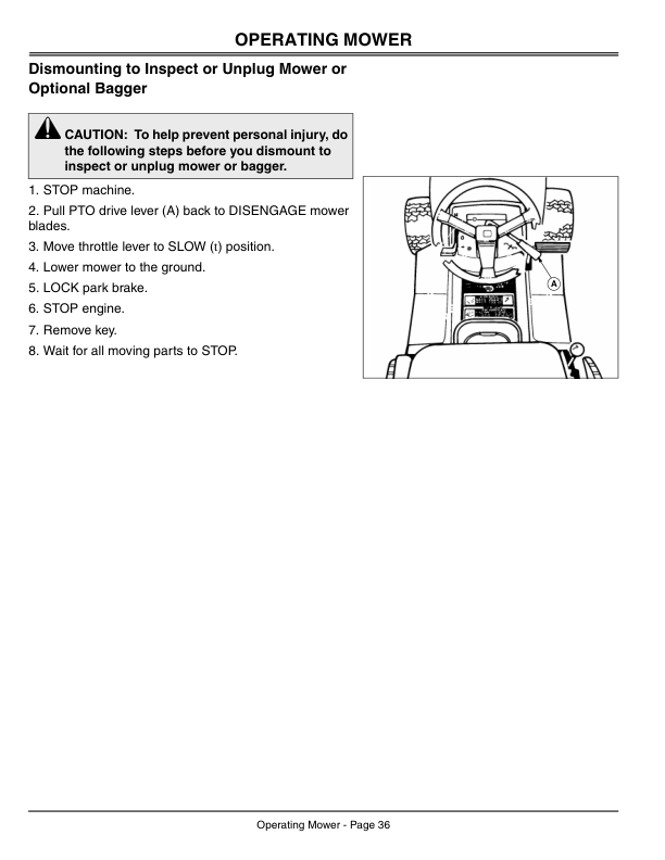 John Deere Sabre Lawn Tractors 1438GS, 1438HS, 1538HS, 1542HS, 1642HS, 1646HS, 1846HV & 1846HMS (010001-020000) Operator’s Manual (OMGX10485) Workshop Guide