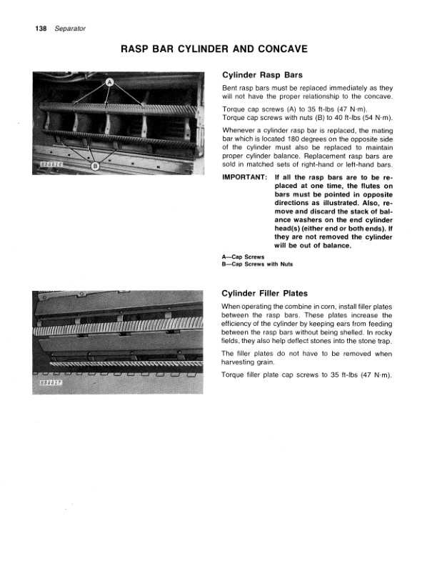 John Deere 6620, 6620SH, 7720, 8820 Combine (-551900) Operator’s Manual (OMH111330) Workshop Guide