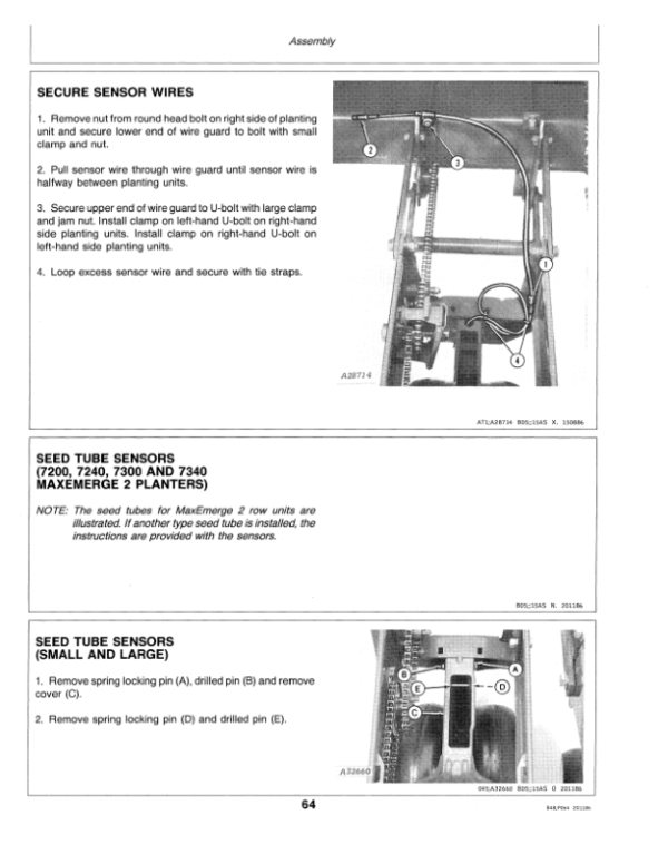 John Deere Computer Trak 100, 200, 300 Planter Monitors Operator’s Manual (OMH135039) Workshop Guide
