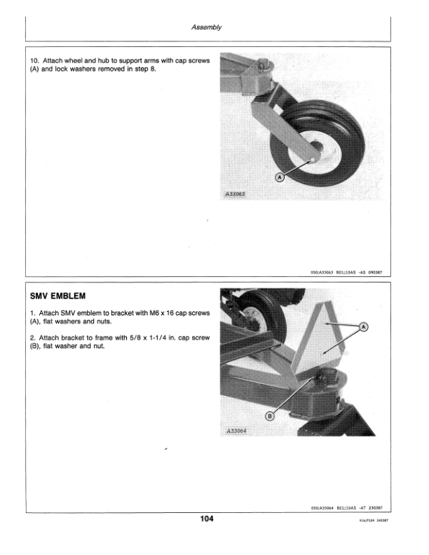John Deere MaxEmerge Two Split Row Attachment Planter Operator’s Manual (OMH135386) Workshop Guide