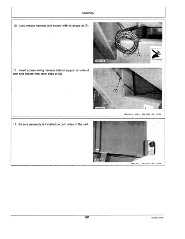 John Deere 500 Grain Cart (011515-) Operator’s Manual (OMH138088) Workshop Guide