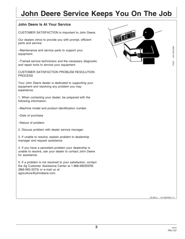 John Deere 925D, 930D, & 936D Draper Platforms North America (715701-720550) Operator’s Manual (OMH219344) Workshop Guide